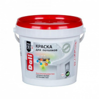 Краска акриловая DALI для потолков снежно-белая 0,9 л