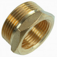 Футорка латунная 1/2"х3/4", ВР-НР 