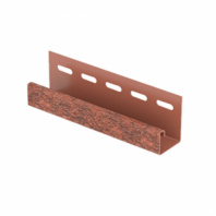 J-профиль кирпич (красный) 3,05 м