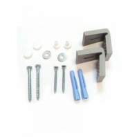 Крепеж для унитаза с угловыми кронштейнами (для скрытого)