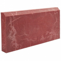 Бордюр полимернопесчаный 500х250х50 красный