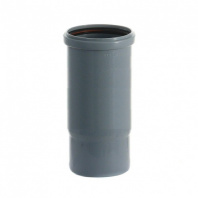 Патрубок компенсационный ПП для внутренней канализации, 50 мм