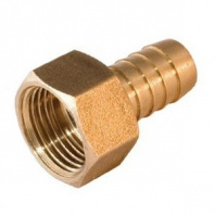 Штуцер латунный для шлангов 1/2" г (10 мм) 