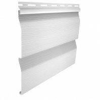 Сайдинг виниловый белый 0,23х3,0 (0,69 м2)