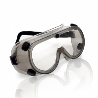 Очки защитные с резинкой и клапанами 