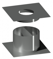 Узел прохода перекрытия ДКУПП 223/423/300/0,7 оцинковка