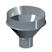 Воронка универсальная круглая 100 (водосток)