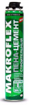 Пена-цемент профессиональная МАКРОФЛЕКС 0,85 л (16 шт.)