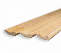 Плинтус 60х2,5 фигурный хвоя