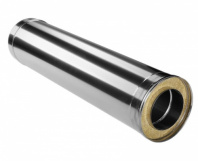 Труба утепленная ДКУТ 150/250/500/1,0 нержавейка/оцинковка 430/Zn