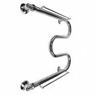 Полотенцесушитель М-образный 500х600 1" (нержавейка) с полкой