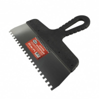 Шпатель фасадный зубчатый 6х6 мм нерж. 250 мм