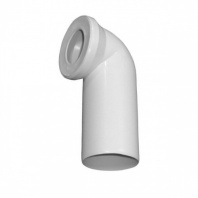 Слив для унитаза жесткий угловой 90х110