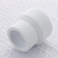 Муфта полипропиленовая переходная белая, 25х20 мм