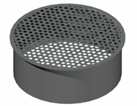 Заглушка утепленная перфорированная ДКЗП 140/0,5/ оцинковка