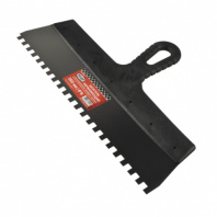 Шпатель фасадный зубчатый 8х8 мм нерж. 350 мм