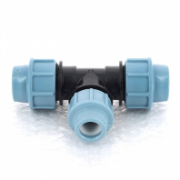 Тройник ПНД переходной 25х20х25 мм