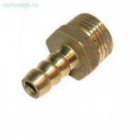 Штуцер латунный для шлангов 3/4" ш (20 мм) 
