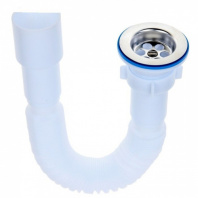 Труба гофрированная 1/2"х40/50 мм с чашей G106