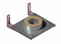 Площадка опорная утепленная ДКУПО 160/260/1,5 оцинковка