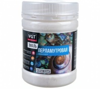 Эмаль перламутровая серебристо-белая 0,23 кг ВГТ