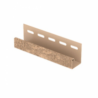 J-профиль кирпич (бежевый) 3,05 м