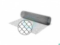 Сетка рабица оцинкованная 50х50 2,0х10 м