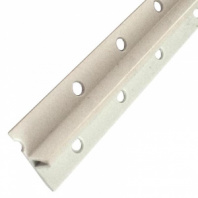 Профиль ПВХ маячковый перфорированный 6 мм 3 м