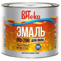 Эмаль ПФ-266 красно-коричневая ВИТеко 1,8 кг