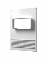 Площадка торцевая горизонтальная пластиковая с решеткой 612 ПТГР