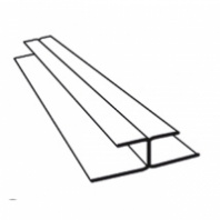 Профиль соединительный Н для панелей ПВХ (3 мх10 мм)