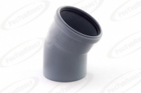 Отвод ПП для внутренней канализации 110 мм, 15°