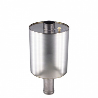 Бак 50 л-0,8 мм на трубе 115 (0,8 м) AISI нержавейка 201 гарантия 18 месяцев