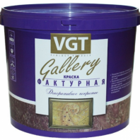 Краска фактурная белая 4,5 кг ВГТ 