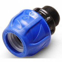 Муфта ПНД 40х1" 1/4", НР 