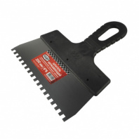 Шпатель фасадный зубчатый 6х6 мм нерж. 200 мм