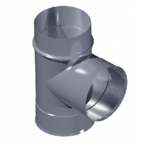 Тройник ДКТР 130/130/90/1,0 нержавейка 430