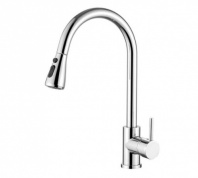 Смеситель Ledeme 6155 для кухни d 35 с выдвижной лейкой