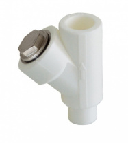 Фильтр полипропиленовый сетчатый, белый 25 мм, ВН-НР 