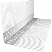 Угол ПВХ с армированной сеткой фасадный 2,5 м 