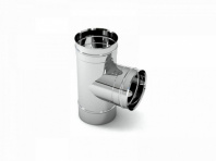 Тройник 115/90/1,0 нержавейка 430