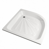 Поддон полукруг 0,8х0,15 + каркас (стальной)