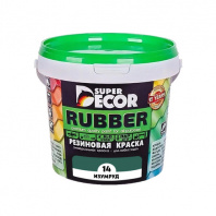 Краска резиновая Rubber №14 изумруд 1 кг
